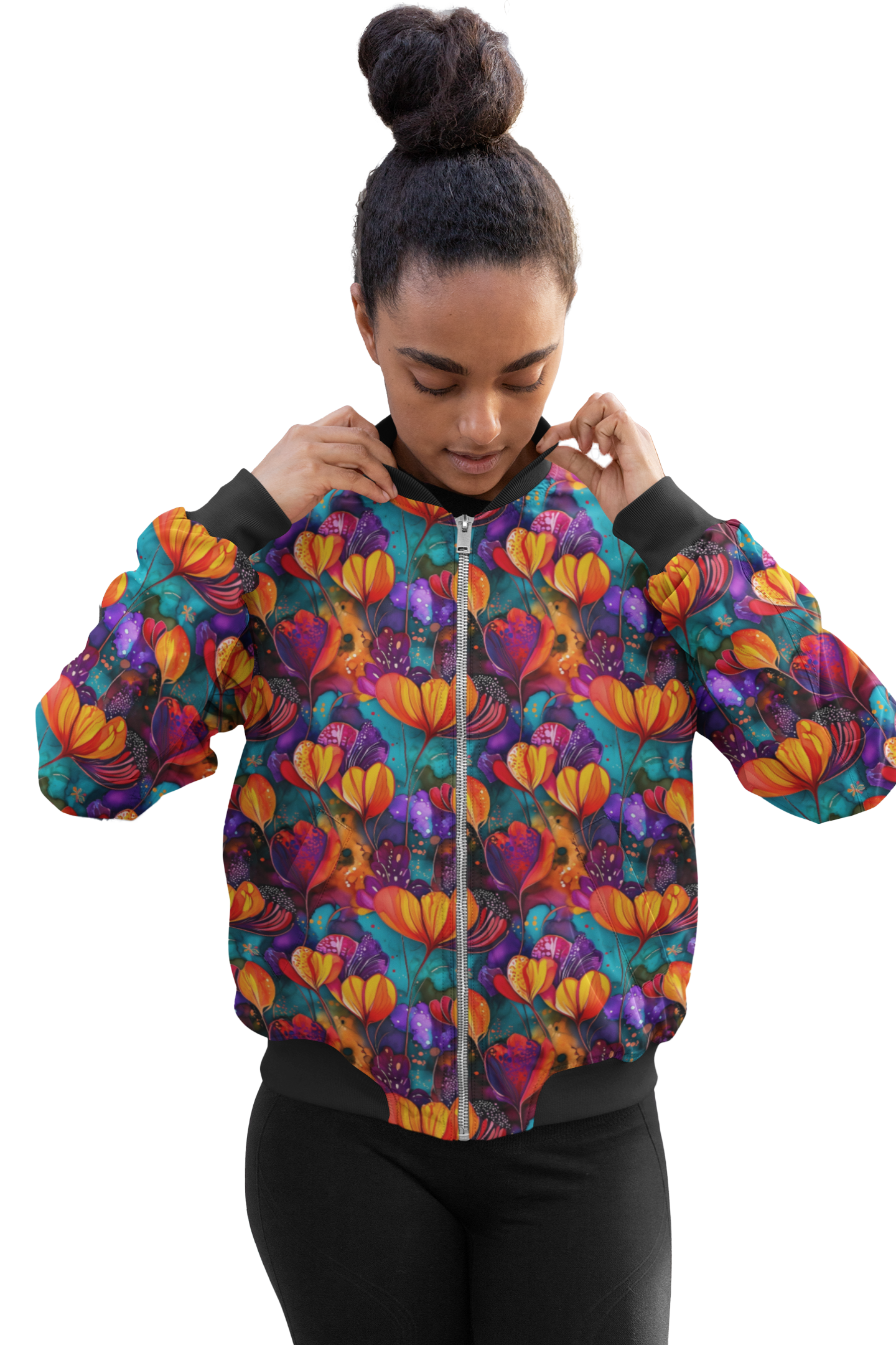 Psychedelic Bloom Vibe Jacket Women