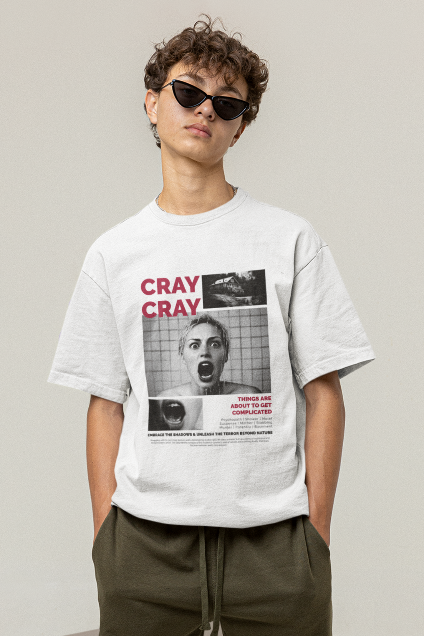 "Cray Cray" Graphic Men T-Shirt