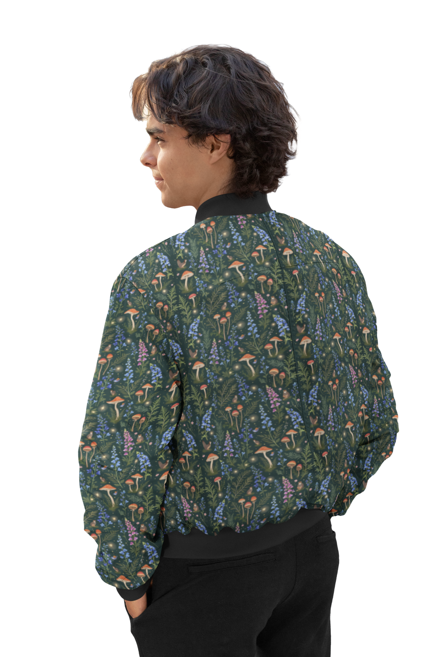 Mystical Mushroom Garden Vibe Jacket
