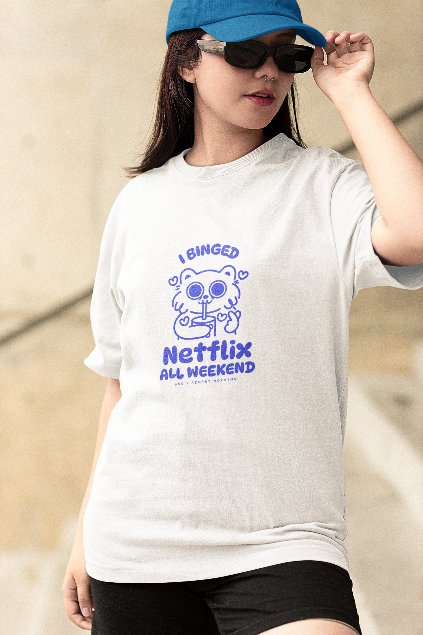 "I Binged Netflix All Weekend And I Regret Nothing" Women T-Shirt