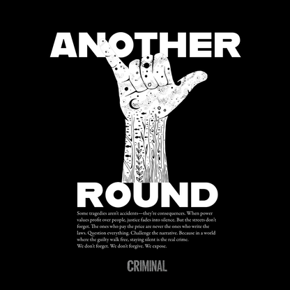 Another Round (Unisex)- Black